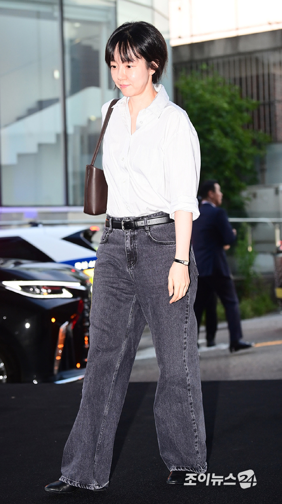 배우 임수정이 2일 오후 서울 한남동 리움미술관에서 열린 'CJ 나이트 인 셀러브레이션 오브 프리즈 서울'에 참석하고 있다. [사진=정소희 기자]