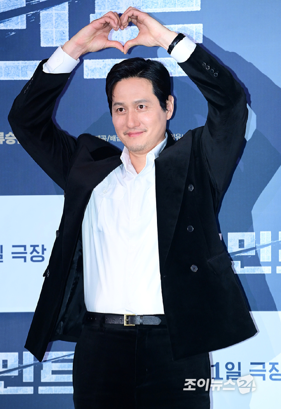 배우 박해준이 4일 오후 서울 CGV 용산아이파크몰에서 열린 영화 '휴민트'(감독 류승완) 언론시사회에 참석하고 있다. [사진=정소희 기자]