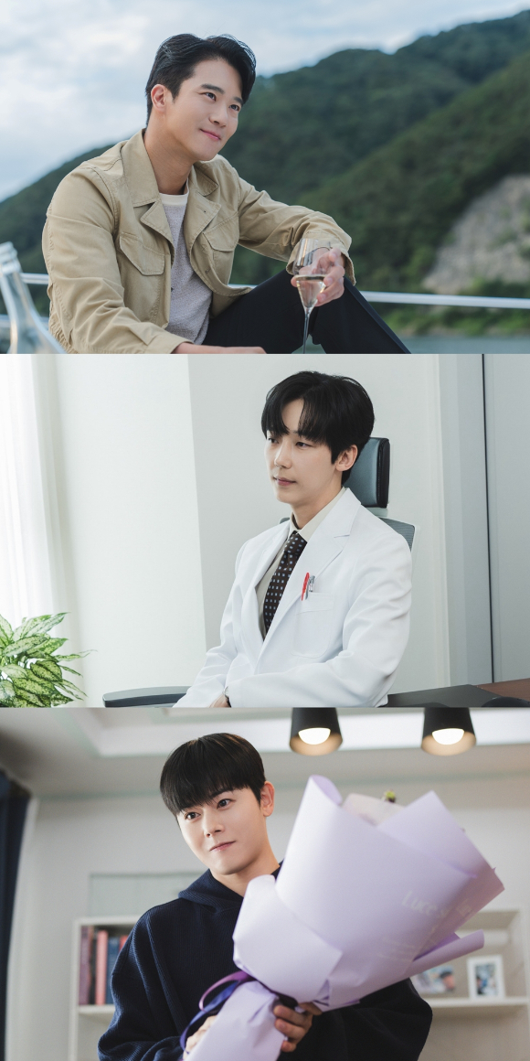 '세이렌' 하석진x윤종훈x김동준, 박민영의 전 연인들