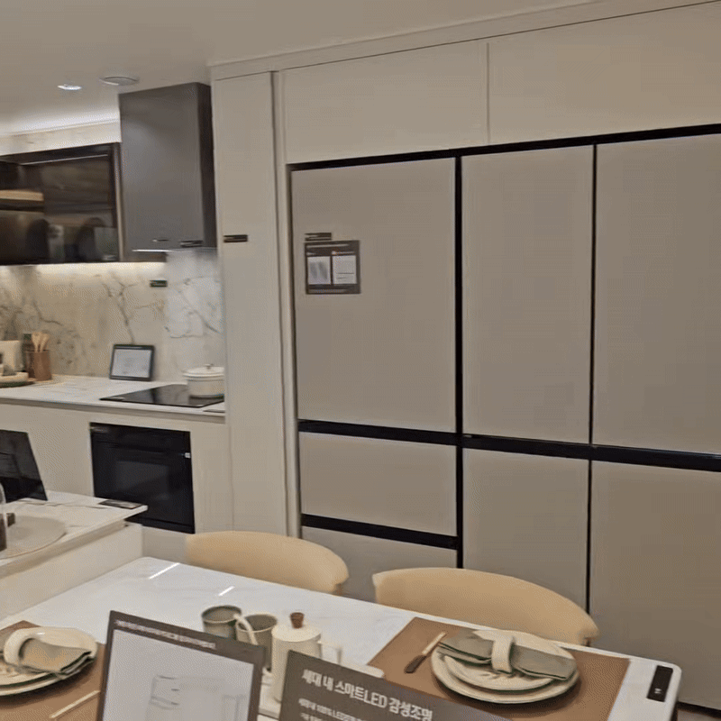 '안양역센트럴아이파크수자인' 견본주택 내 설치된 단지 모형도. 2026.1.30 [사진=이효정 기자 ]