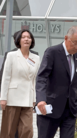 이재용 삼성전자 회장, 정의선 현대자동차그룹 회장. [사진=권서아 기자]