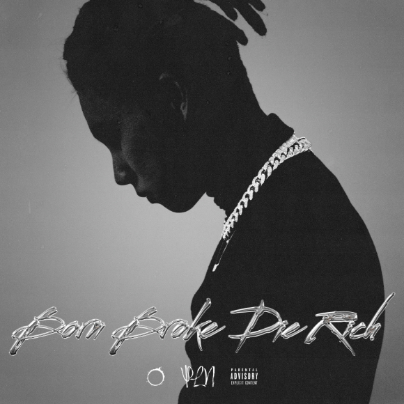 YLN Foreign(이정운) 정규 1집 앨범 'Born Broke Die Rich' 앨범커버 [사진=언컷포인트]