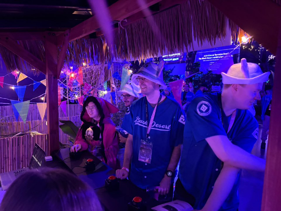 '2026 하이델연회 in SoCal'이 열리는 행사장 전경. [사진=펄어비스]