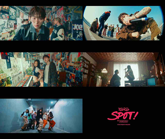 지코‘SPOT! (feat. JENNIE)' 뮤직비디오 티저 [사진= KOZ엔터테인먼트]