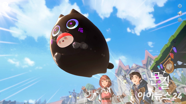 넷마블 '몬길: 스타 다이브' 게임 플레이 화면. [사진=박정민 기자]