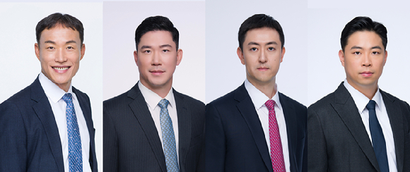 세종 국방팀(왼쪽부터 조인형·김성진·박형기·진한옥 변호사) [사진=법무법인(유) 세종]