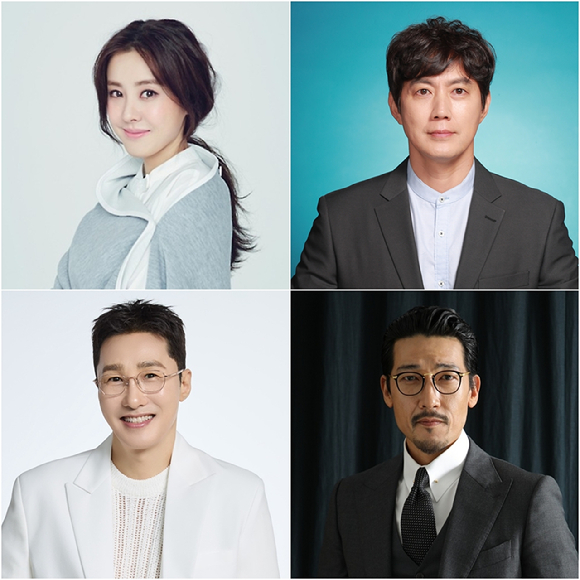 배우 박은혜-류진-황동주-공정환이 '마리와 별난 아빠들'에 출연한다. [사진=각 소속사 ]