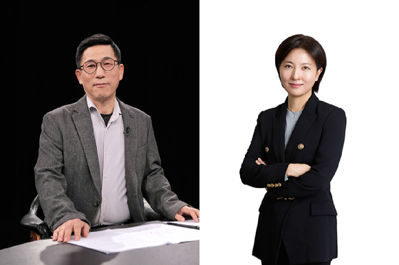 '강적들' 새 MC 진중권 동양대 교수와 임윤선 변호사 [사진=TV조선 ]