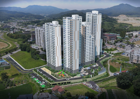 음성 석미아데나 센트럴 투시도 [사진=석미건설]