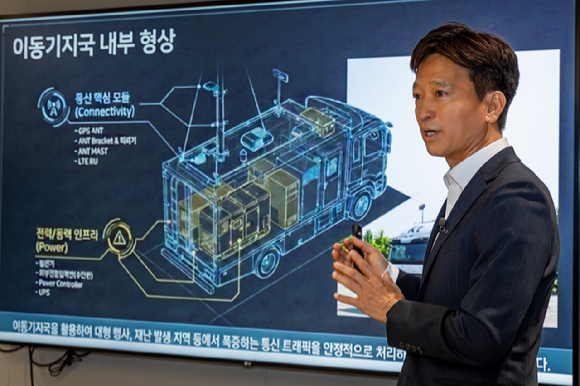 [현장] 월드컵 응원으로 트래픽 5배 증가…KT "AI가 기지국 과부하 잡는다"