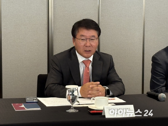 이승우 한국디스플레이산업협회 부회장 [사진=권서아 기자]