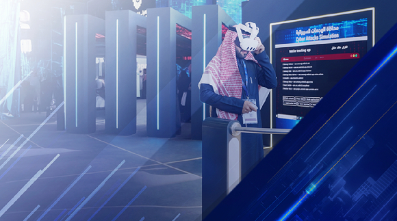 오는 12일까지 사우디아라비아 리야드에서 열리는 국제방산전시회 'WDS 2026'에 참석한 관람객의 모습. [사진=WDS 홈페이지 캡처]