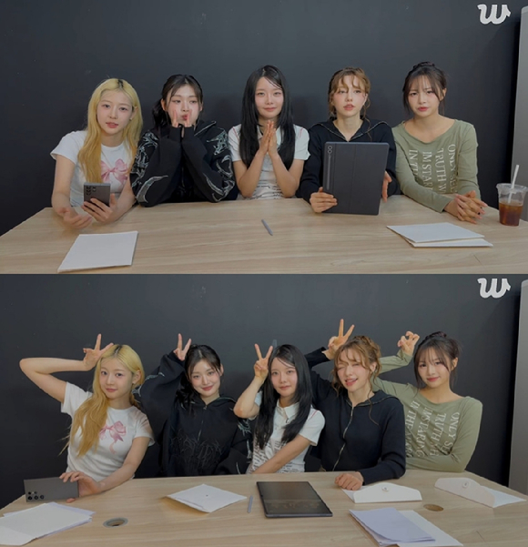 피프티피프티 라이브 방송 갈무리 [사진=어트랙트]