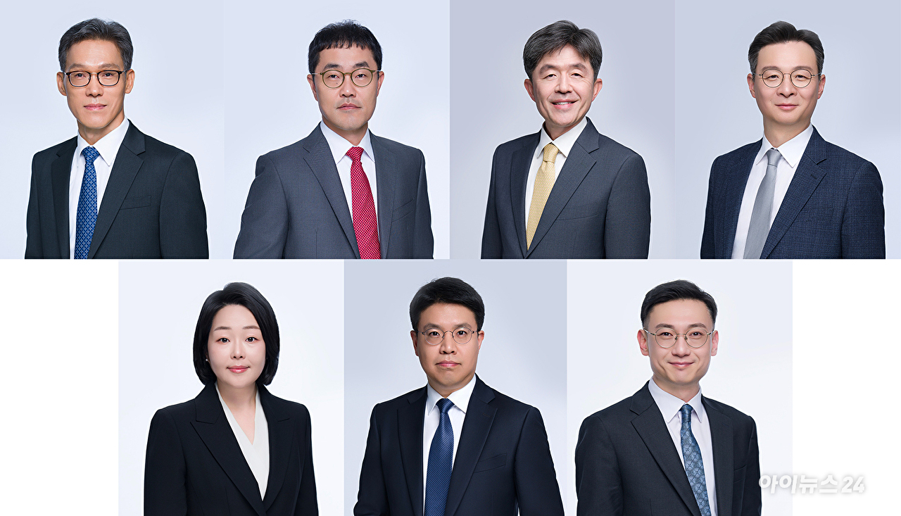 윗줄 좌측부터 시계방향으로 법무법인(유) 세종 형사그룹 장영수&middot;박진원&middot;조주연&middot;이정우&middot;석동현&middot;홍석기&middot;손정현 변호사 [사진=법무법인(유) 세종]