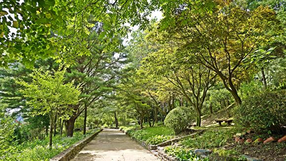 청주 미동산수목원 전경. [사진=충북도]