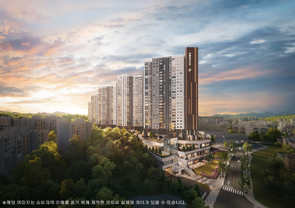 '탑석 푸르지오 파크7' 투시도 [사진=대우건설]
