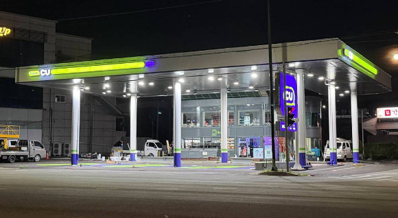 CU Re:fuel 소흘IC점 외관 전경. [사진=BGF리테일]