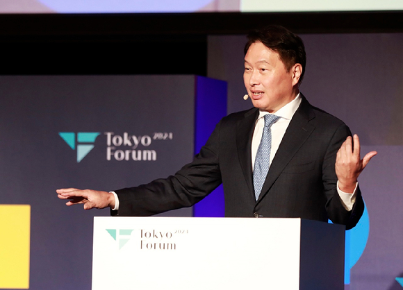 최태원, 다음 주 일본行⋯도쿄포럼서 한일 경제 해법 제시할 듯