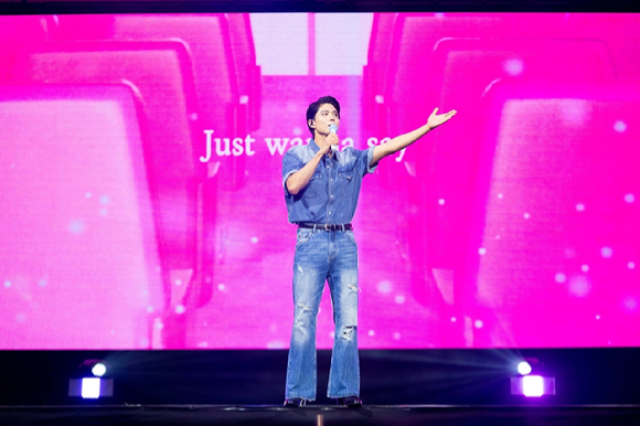 배우 박보검이 마닐라 방콕 팬미팅을 성료했다. [사진=더블랙레이블]