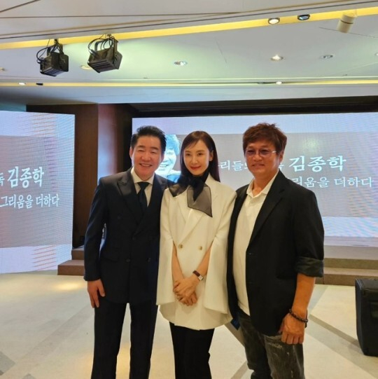 채시라 박상원 최재성 [사진=채시라 SNS]