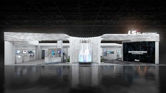 LS일렉트릭은 오는 4일부터 6일까지 사흘간 서울 코엑스에서 열리는 '일렉스 코리아 2026'과 '코리아 스마 트그리드 엑스포 2026'에 동시 참가한다고 밝혔다. 사진은 LS일렉트릭의 전시장 조감도. [사진=LS일렉트릭]