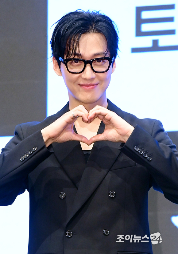배우 남궁민이 1일 오후 서울 구로구 신도림동 더세인트에서 열린 KBS 2TV 새 토일 미니시리즈 '결혼의 완성' 제작발표회에 참석하고 있다. [사진=정소희 기자]