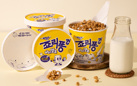 떠먹는 죠리퐁 마시멜로컵. [사진=크라운제과]