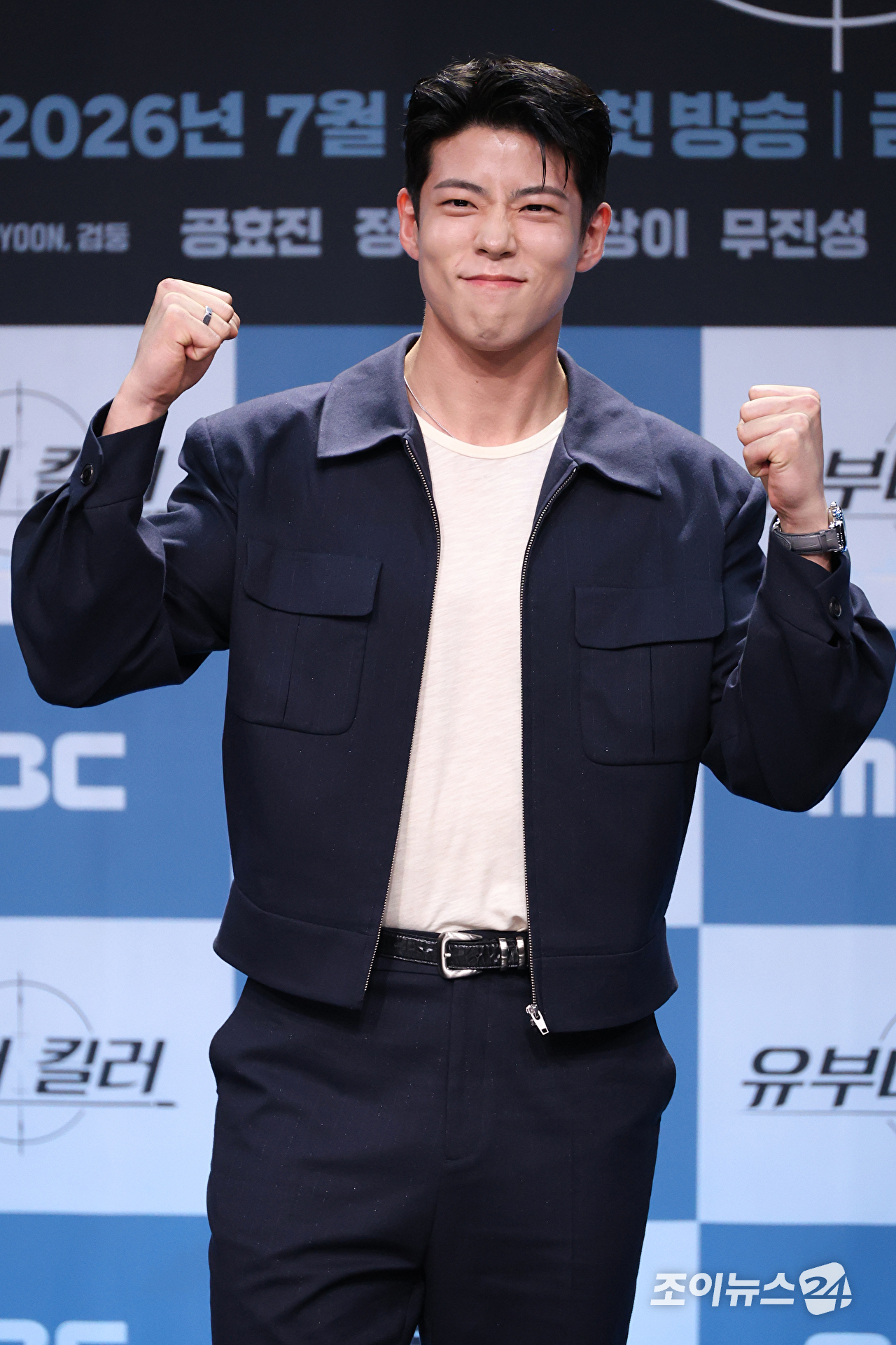배우 최우성이 30일 오후 서울 마포구 상암동 MBC 골든마우스홀에서 진행된 MBC 새 금토드라마 '유부녀 킬러' 제작발표회에 참석해 포즈를 취하고 있다. [사진=문수지 기자]