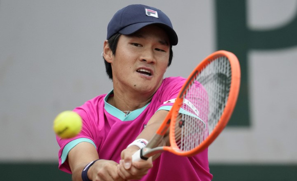한국 테니스 간판 스타 중 한 명인 권순우가 올해 마지막 메이저대회인 US오픈 남자 단식 2회전에 진출했다. [사진=뉴시스]