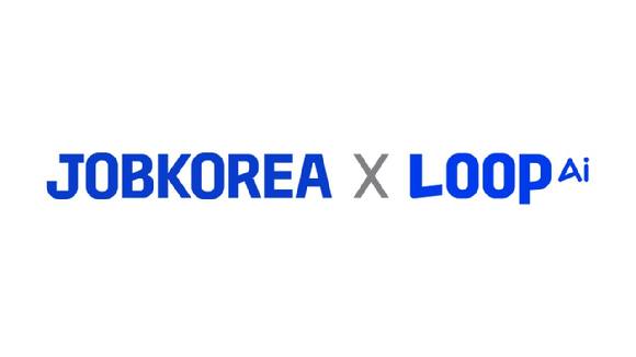 잡코리아 x LOOP Ai 로고 [사진=잡코리아]