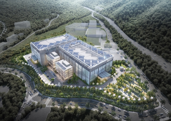 용인 죽전 퍼시픽써니 데이터센터 조감도 [사진=현대건설]