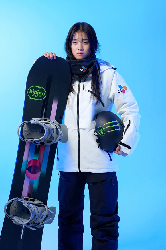 밀라노 올림픽에서 메달에 도전하는 TEAM CJ 김민선(스피드스케이팅). [사진=CJ]