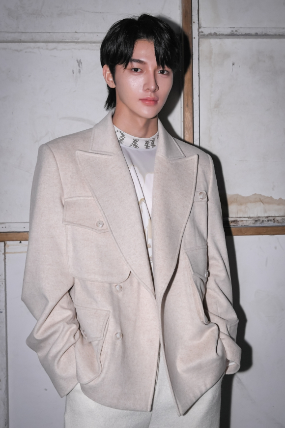 드리핀 차준호가 '2026 F/W 서울패션위크 곽현주 컬렉션'에 모델로 참여했다. [사진=곽현주 컬렉션]