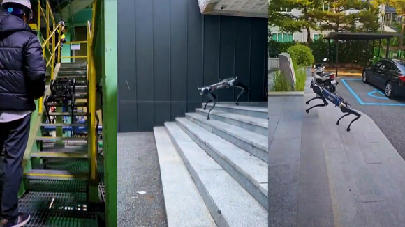 레인보우로보틱스 AI 사족보행 로봇 RBQ 시리즈 [사진=레인보우로보틱스]