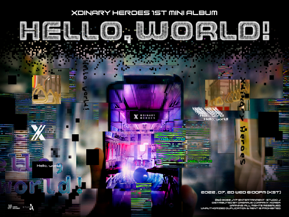 엑스디너리 히어로즈 컴백 이미지 [사진=JYP엔터테인먼트]