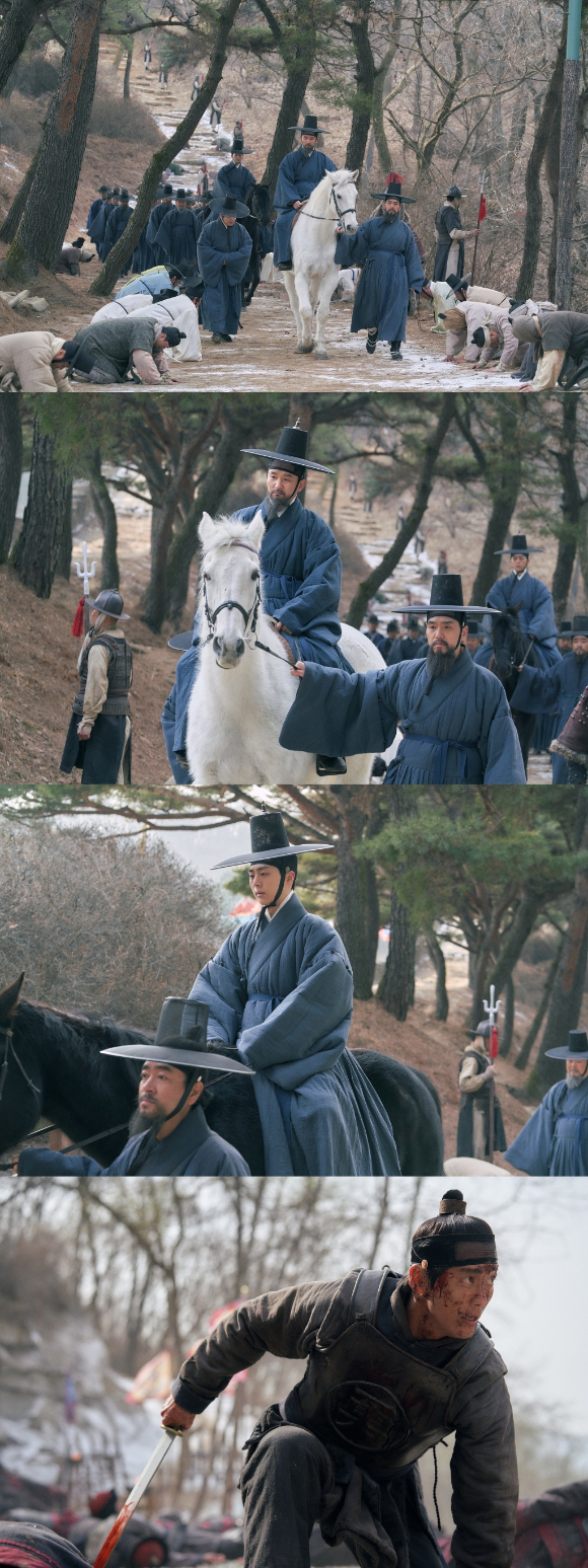 '연인' 인조 역의 김종태 스틸. [사진=MBC]