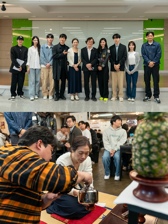 '내 이름은' 측이 리딩, 무사무탈 촬영 기원 고사 현장을 공개했다.[사진=내 이름은 문화산업전문회사]