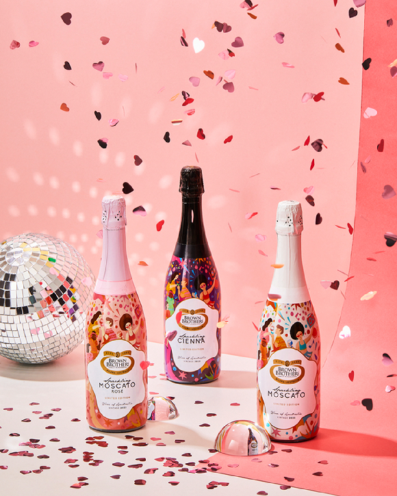 브라운 브라더스 리미티드 스파클링 에디션 3종. [사진=금양인터내셔날]