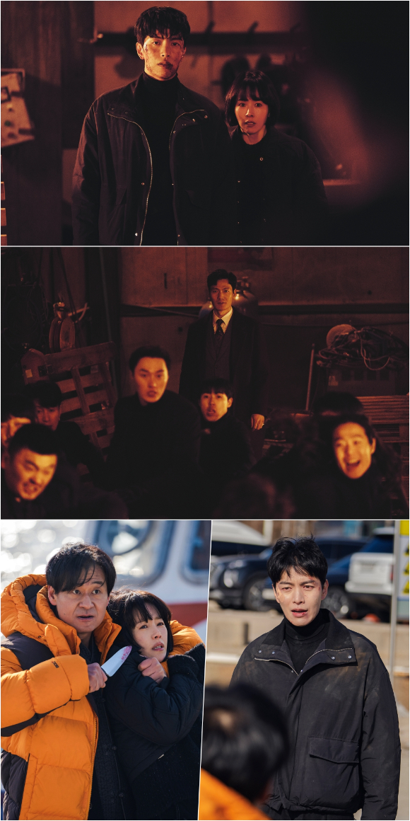 '힙하게' 한지민, 이민기가 연쇄살인마 박혁권을 잡고 무진의 평화를 찾을 수 있을지, 결말에 관심이 집중된다.[사진=스튜디오 피닉스&middot;SLL]