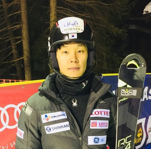 한국 알파인 스키 간판 스타 정동현이 2022 베이징동계올림픽 출전권을 손에 넣었다. 그는 이로써 개인 4번째 올림픽에 나서게 됐다. [사진=뉴시스]