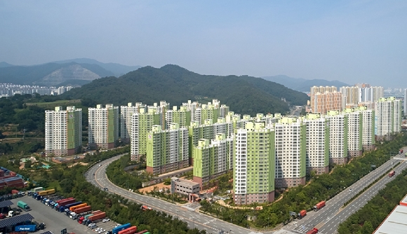 부산신항 사랑으로 부영 조감도. [사진=부영]