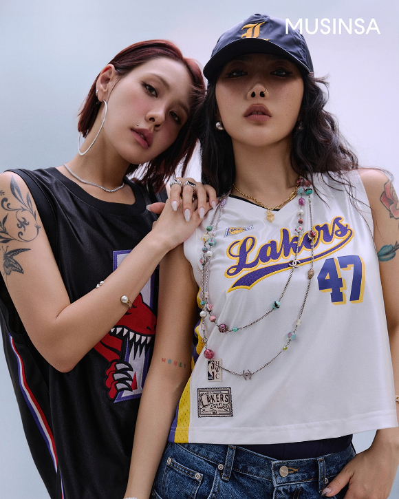 NBA 무신사 에디션 홀리뱅 화보컷 [사진=한세엠케이]