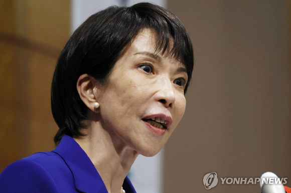 다카이치 사나에 일본 자민당 총재 [사진=연합뉴스]