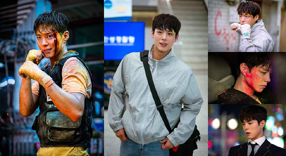 배우 박보검이 JTBC 토일드라마 '굿보이'에서 열연하고 있다. [사진=SLL, 스튜디오앤뉴, 드라마하우스스튜디오]