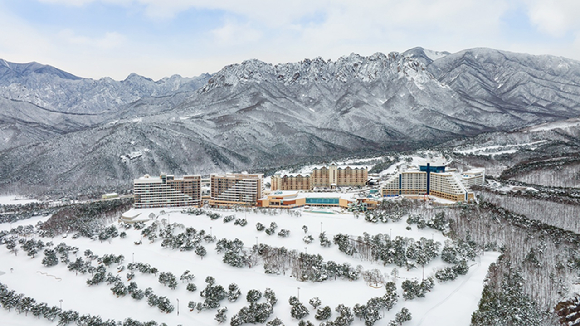 델피노 겨울 전경. [사진=소노인터내셔널]