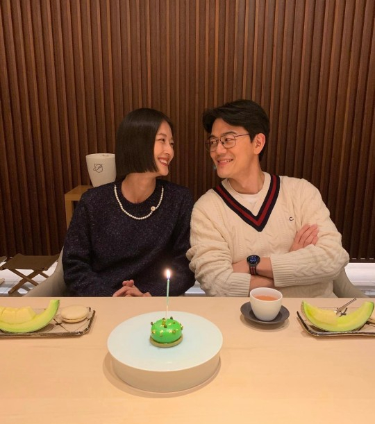 이현이 홍성기 부부 [사진=이현이 SNS]