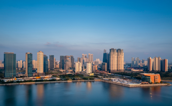 하늘에서 바라본 아트센터인천 전경 [사진=인천경제청]