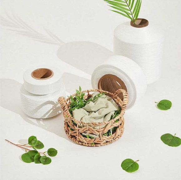 환경표지 인증 제품군 분류 코드로 섬유&middot;가죽류 중 직물&middot;편물 원단 [사진=효성]