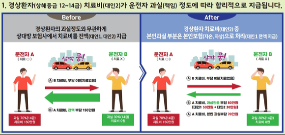 금융감독원 자동차보험 제도개선안 주요 내용. [사진=금융감독원]