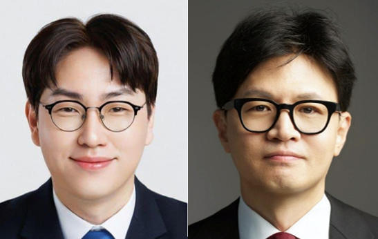 하정우 민주당 후보(왼쪽), 한동훈 무소속 후보 [사진=중앙선거관리위원회]